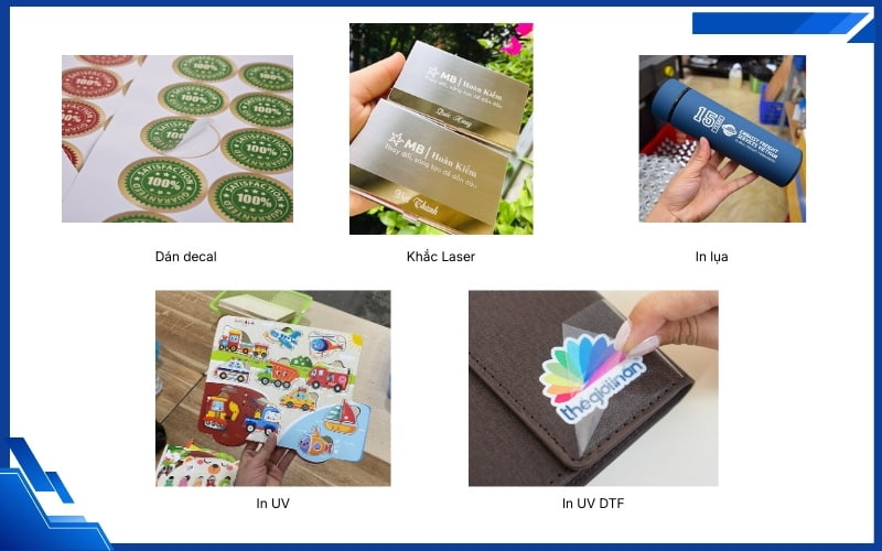 Các công nghệ in sử dụng trong máy in uv lên mọi chất liệu